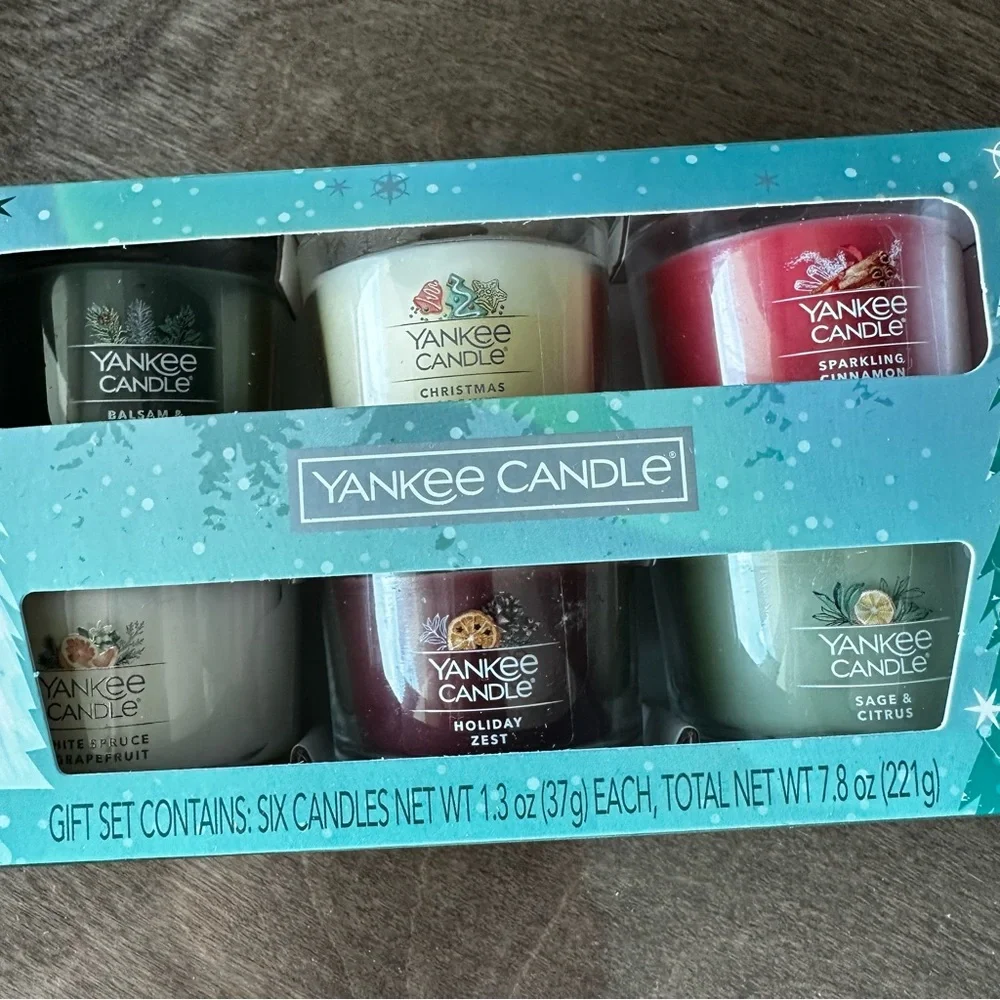 Yankee Candle Holiday Gift Set (6 Mini Candles)